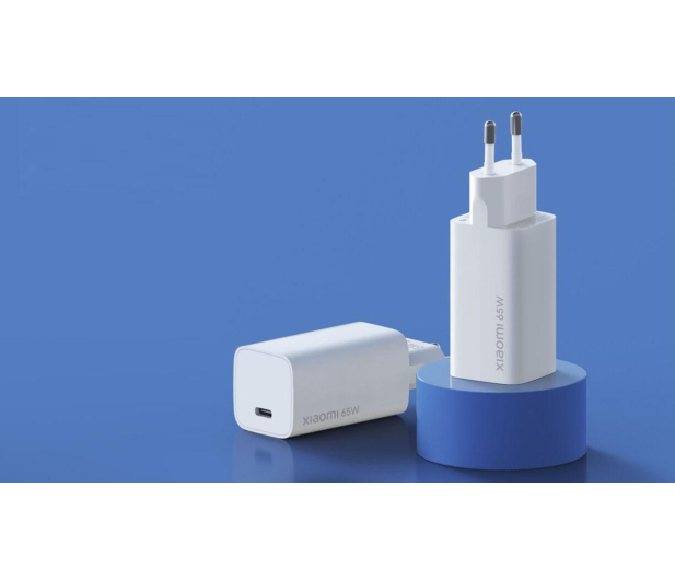 Xiaomi Ładowarka Xiaomi Fast Charger 65W GaN + USB Type-C - 651582 - zdjęcie 4